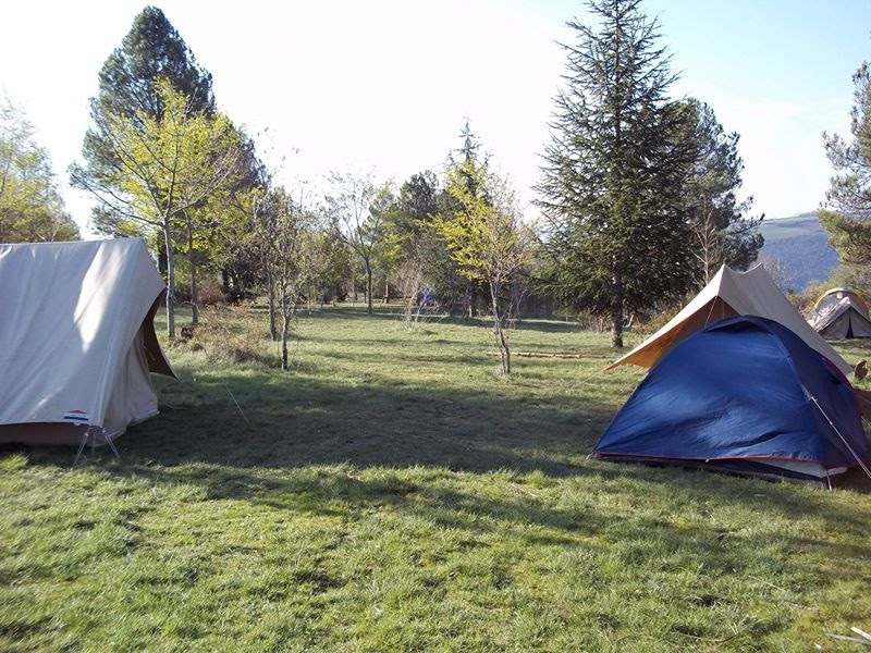 Cuisine équipée - installation au camp scout